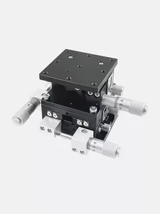 Three-axis Manual Lifting Worktable for XYZ-axis Displacement Platform - Picture 1 of 19