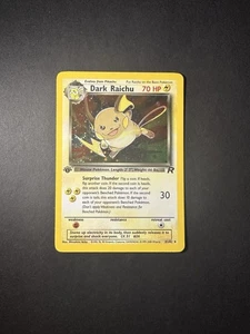 Dark Raichu 83/82 Team Rocket Holo - Picture 1 of 10