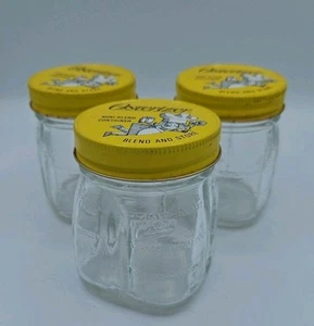 3 Contenedores MINI-MEZCLA OSTERIZANTE De Colección 8 OZ Mezcla y Almacenar Tarro de Vidrio OSTER - Imagen 1 de 7