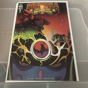 Godzilla vs. Cómic The Mighty Morphin Power Rangers II #3 portada A (Rivas) - Imagen 1 de 11