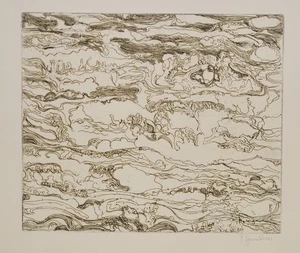 Herbert Grunwaldt  /Radierung /Handsigniert/1963 - Bild 1 von 4