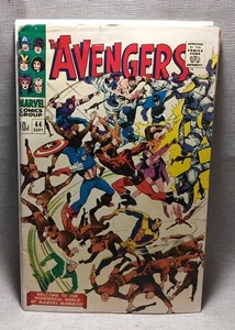 The Avengers #44 1967 Marvel Comics Pence Kopie eingetütet & mit Kartonunterlage - Bild 1 von 12