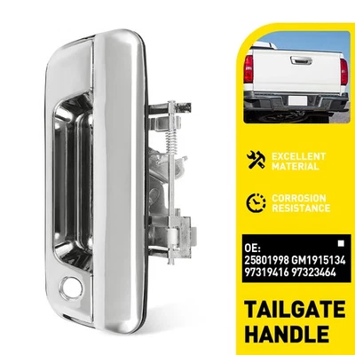 Manija exterior cromada del portón trasero para Chevrolet Colorado y GMC Canyon 2004-2012 nueva Foto 1 de 4