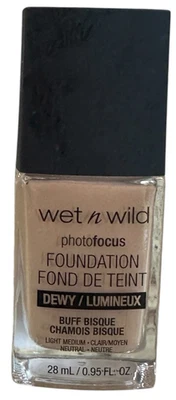 Wet N Wild Photo Focus Foundation Matte Buff Bisque, 28ml/.95 fl oz - Image 1 of 2