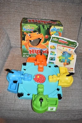 Hungry Hungry Hippos  Board Game By Hasbro 2011 Elefun & Friends Complete Vgc - Image 1 of 2