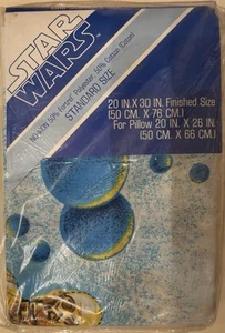 1977 Bibb Star Wars Bed Pillowcase Standard Vintage - New - Picture 1 of 2