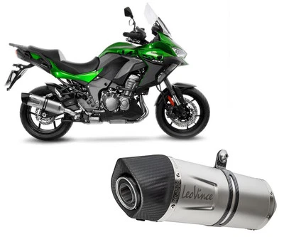 Pots D'echappement Leovince LV One Evo Kawasaki Versys 1000 2019 > 2024 - Photo 1/3