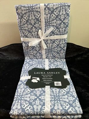 BRAND NEW w/Tags LAURA ASHLEY Easy Care Tablecloth - LOTTIE Pattern: Your Choice - Image 1 of 4