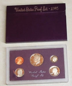 Set prova Stati Uniti 1985 con scatola originale e certificato di autenticità - Ottime condizioni! - Foto 1 di 2