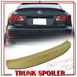 2013 Fit For Lexus IS250 IS350 4D Sport W Type Rear Trunk Spoiler Painted Color - Picture 1 of 1