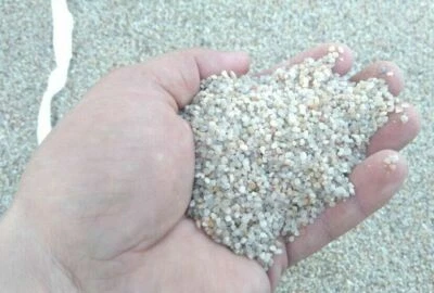 TM AQUATIX Fish Tank White Gravel Natural Plant Substrate Sand LIGHT 2-3mm 15kg