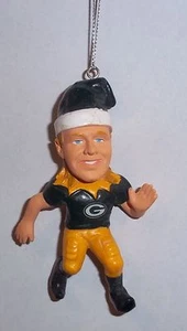 Green Bay Packers Clay Matthews Elf Christmas Tree Ornament - Picture 1 of 2
