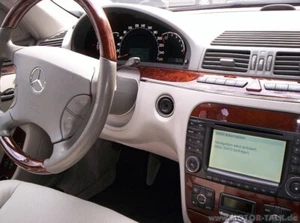 Holzlenkrad Mercedes S-Klasse W220 / CL W215 Lederlenkrad Holz - Lenkrad - Picture 1 of 13