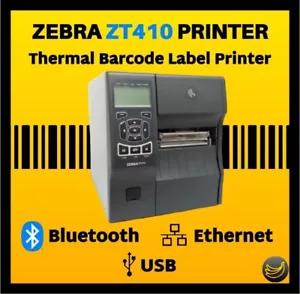 ✅Zebra ZT410 Thermal Label Printer 203 dpi USB, Ethernet ZT41042-T010000Z!🔥⭐ - Picture 1 of 7