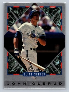 JOHN OLERUD 1993 DONRUSS ELITE SERIES #43 SP 5498/10000 TORONTO BLUE JAYS - Picture 1 of 2
