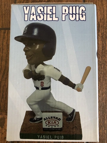 Yasiel Puig Rancho Cucamonga Quakes Bobblehead SGA Los Angeles Dodgers MLB Cover