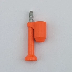 10X Orange Heavy Duty Shipping Container Bolt Seal Security Lock 10 Pieces - Picture 1 of 2