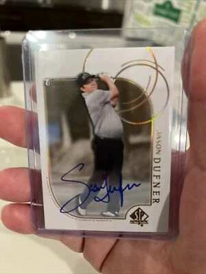 2021 SP Authentic 2001 Retro Tribute Auto Jason Dufner #01-JD Auto SP - Image 1 of 2
