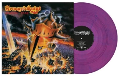 Armored Saint - Raising Fear (Vivid Violet Marbled LP) No. 193 of 200 - NEW - Image 1 of 4