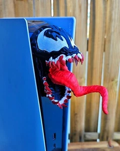 PlayStation Ps5 Venom Face Plate Cover - Picture 1 of 3