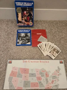 #0021 Where in the USA is Carmen Sandiego Big Box PC Game --MANUAL ONLY-- - Picture 1 of 4