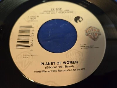 ZZ Top – Doubleback / PLANET of WOMEN -  7" VINYL 45 RPM MINT, NEVER PLAYED - Image 1 of 3
