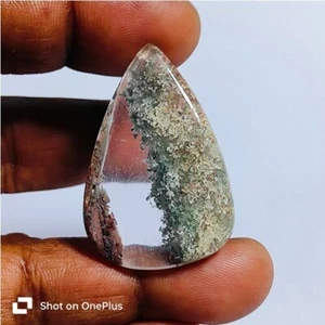 Lodolite Quartz Natural Garden Quartz Cabochon Loose Gemstone 50 Cts. ME-9648 - Picture 1 of 5