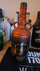 Kraken Unknown Deep Copper Scar LTD Edition Empty Rum Bottle/Halloween/Man Cave - Picture 1 of 4