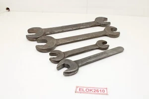 Lote de 4 Llaves Fairmount Tamaño Surtido Doble e Individual Extremo Abierto EE. UU. De Colección - Imagen 1 de 15