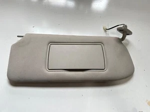 2007 - 2012 Nissan Sentra Right Side Passenger Sun Visor Shade W/Light GRAY OEM - Picture 1 of 3