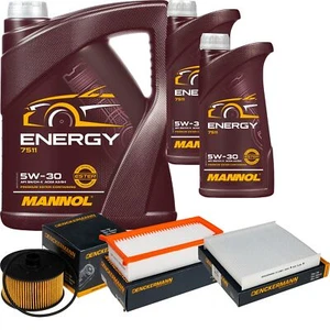 DENCKERMANN Inspektionspaket MANNOL Energy 5W-30 7L für Dacia Sandero II - Bild 1 von 11