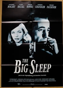 P155 Kinoplakat  THE BIG SLEEP  Humphrey Bogart Lauren Bacall    (WA/RR) - Imagen 1 de 2