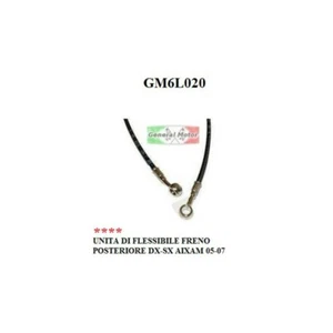 TUBO FLESSIBILE FRENO POSTERIORE AIXAM DAL 97 AL 2010 GM6L020 - Foto 1 di 1