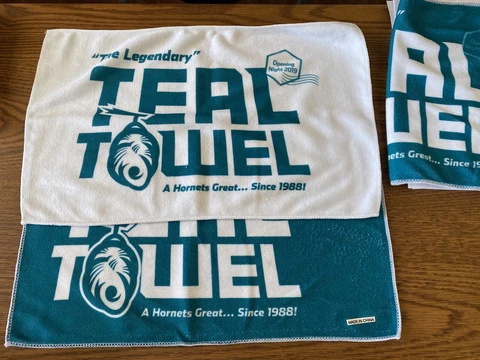 Charlotte Hornets The Legendary Teal Towel  “2019 Opening Night” Cover