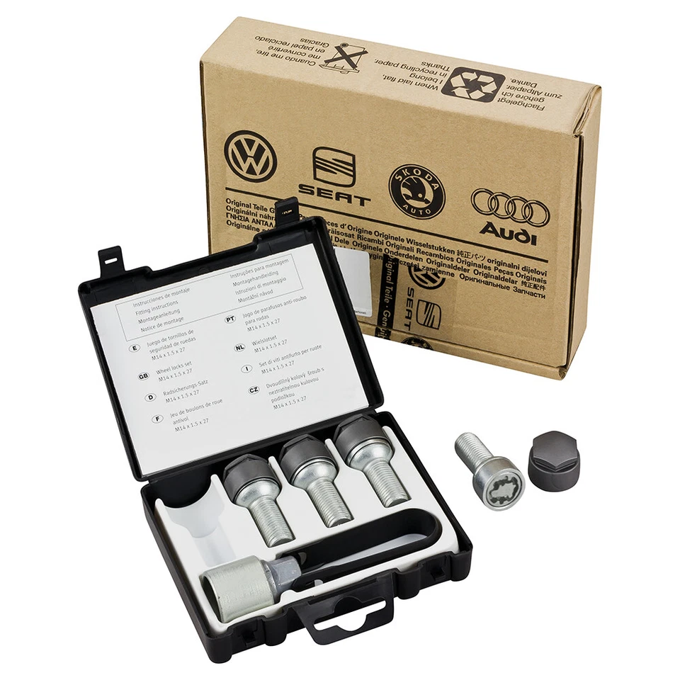 Felgenschloss Seat Exeo Audi A1 A2 A3 A4 A5 A6 A7 Q2 TT VW T-Roc Scirocco Altea - Bild 1 von 1