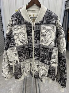 Vintage Al Wissam Hop Hop Tribute Leather Jacket (58) - Picture 1 of 22