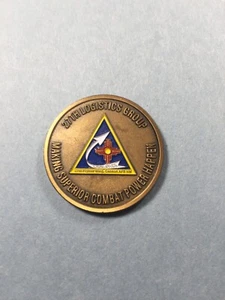 US Air Force Challenge Coin - 27th Logistics Group - Cannon AFB, New Mexico - Bild 1 von 7