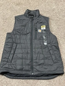 New Carhartt Gilliam Vest Regular Work Winter Insulated Quilted Coat CT102286 SM - Picture 1 of 8