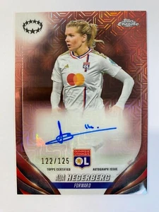 TOPPS MUJER CROMO 2023-2024 ADA HEGERBERG OLÍMPICO LYONNAIS AUTOMÁTICO 122/125 - Imagen 1 de 2