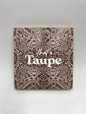 Colorpop THAT'S TAUPE Eyeshadow Palette NEW In-Box Browns Neutrals