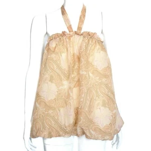 FEI ANTHROPOLOGIE Dreamy Desert Paisley Loose Fit Bubble Tunic Top Medium - 593 - Picture 1 of 5