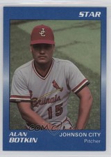 1989 Star Johnson City Cardinals Blue Alan Botkin #3