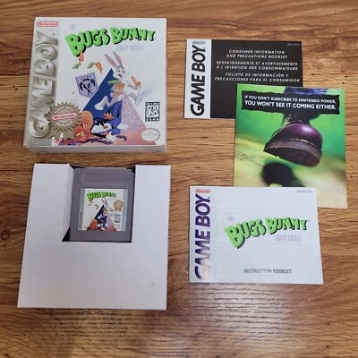 Bugs Bunny Crazy Castle Nintendo Game Boy CIB Complete in Box - Tested - Image 1 of 4