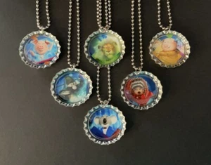 kids birthday party favors Sing 2 themed necklaces / 6 individually packaged - Picture 1 of 7