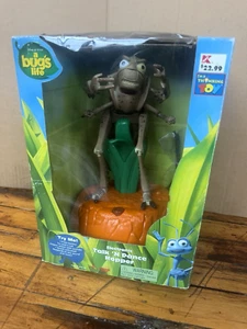 Vintage 1998 Bug's Life Talking Dancing Hopper Action Figure Disney Pixar New - Picture 1 of 10