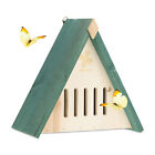Butterfly House Hanging Hotel Support Firwood Insect Bee Nest Garden Help Wooden