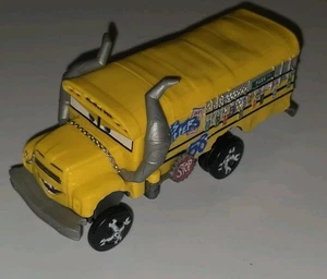 Autobús escolar Mattel 2016 Disney Pixar Cars 3 Miss Fritter 58 - Imagen 1 de 4