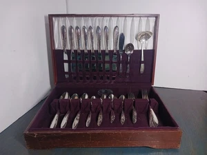 Oneida Silver Reverie 1937 Silverplate, juego de 52 cubiertos Nobility Plate - Imagen 1 de 24