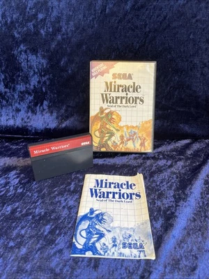Sega Master System Miracle Warriors - Immagine 1 di 4