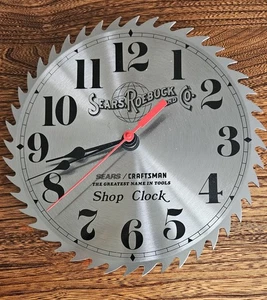 Vincent Sears & Roebuck Craftsman Shop Clock/10" - Picture 1 of 9
